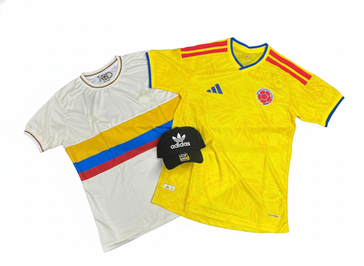 🔥 COMBO MUNDIALISTA 2026 EDICIÓN LIMITADA | CAMISETA + GORRA + CAJA!